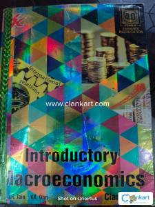 Introductory Macroeconomics Class Xii