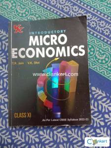 Introductory Microeconomics CBSE Class 11 Book