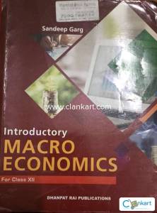 Introductory macroeconomics Class 12th Sandeep Garg