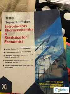 Introductory microeconomics and statistics for economics  class 11
