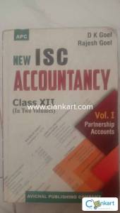Isc Accountancy Class 12 Volume 1 Partnership Accounts