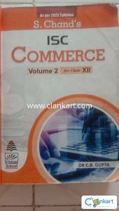 Isc Commerce Class 12 S.chand