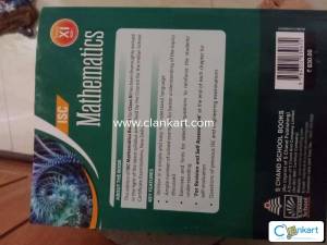 Isc Mathematics book for class 11 as per 2026 syllabus