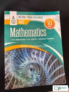 Isc Mathematics by s Chand school class 11