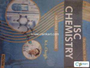 Isc chemistry for class 12 part 1 and part 2