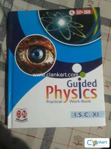Isc class 11 guided Physics practical work book