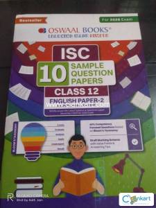 Isc class 12 10 sample papers oswaal english 2