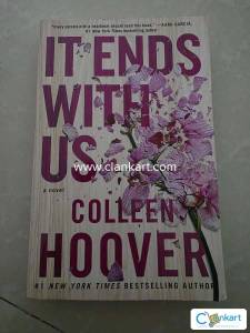 Buy 'It Ends With Us' Book In Excellent Condition At Clankart.com
