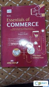 Its a commerce book for class 11, Essential of commerce ISC