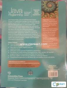 JAVA Programming For core and Advanced Learners