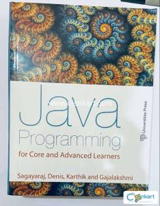 JAVA Programming for Core Advanced Learners By Gajalakshmi