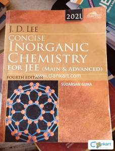J.D.LEE CONCISE INORGANIC CHEMISTRY FOR JEE (MAIN AND ADVANCED)