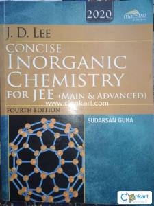 J.D.LEE INORGANIC CHEMISTRY