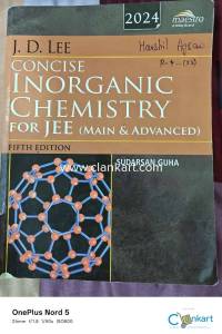 JDLEE inorganic chemistry whatsapp 9664561559