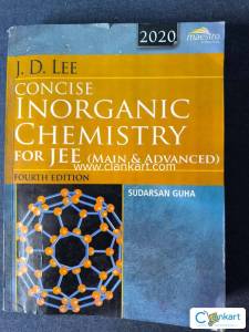 J.D.Lee Concise Inorganic Chemistry for Jee Mains & Advanced