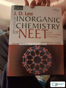 J.D.Lee concise inorganic chemistry for neet
