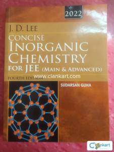 JD LEE Concise Inorganic Chemistry For JEE Mains & Advanced
