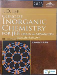 JD LEE Concise Inorganic chemistry for JEE MAINS+ADV(Excellent cond.)