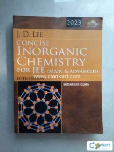 J.D. LEE INORGANIC CHEMISTRY FOR JEE MAINS & ADVANCED