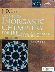 J.D. LEE  concise inorganic chemistry for JEE ADVANCED