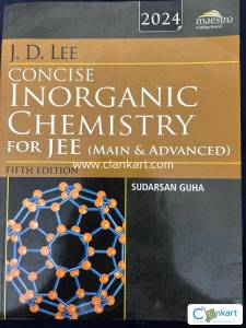 JD LEE inorganic chemistry jee