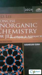 JD Lee concise inorganic chemistry for jee 5th edition