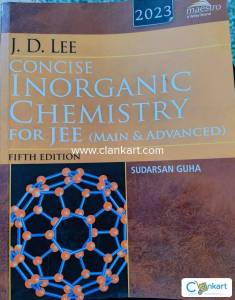 J.D lee inorganic chemistry for JEE 5th edition