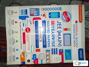 JEE(MAIN) 22 yearwise solved papers physics, chemistry, math.
