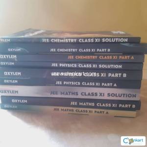 JEE +1 COACHING BOOKS FOR SALE (9 books )