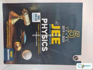 JEE 5 Years (2019-2023) JEE Main Physics, Chemistry, Mathematics Combo
