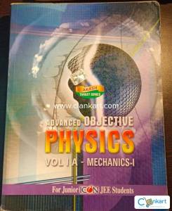 JEE ADVANCED OBJECTIVE PHYSICS VOL 1A - MECHANICS 1