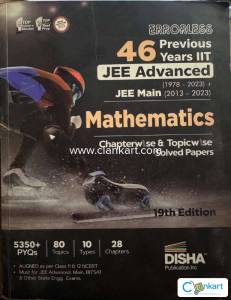 JEE ADVANCED PCM ( 3 SUBJECT ) 46 years & Jee mains 10 years PYQ