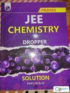 JEE CHEMISTRY FOR DROPPER