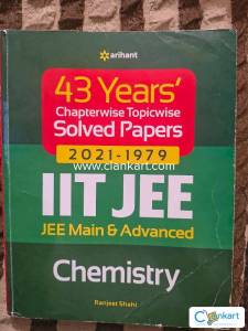 JEE Chemistry Chapterwise Solved Papers - Arihant Publications