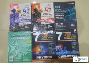 JEE MAINS+ADVANCE BOOKS