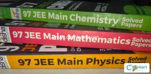 JEE MAINS SOLVED PAPERS DISHA PUBLICATION all 3 subjects