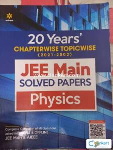 JEE MAINS SOLVED PAPERS PHYSICS CHAPTERWISE