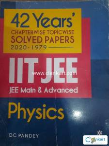 JEE MAINS & ADVANCE PYQ LAST 42 YEARS 1979-2020 ARIHANT DC PANDEY