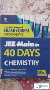 JEE MAINS in 40 days CHEMISTRY By Arihant