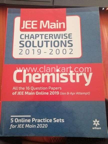 JEE MAIN CHAPTER WISE SOLUTIONS Chemistry