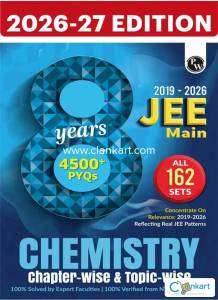 JEE MAIN CHEMISTRY 8 YEARS PYQ