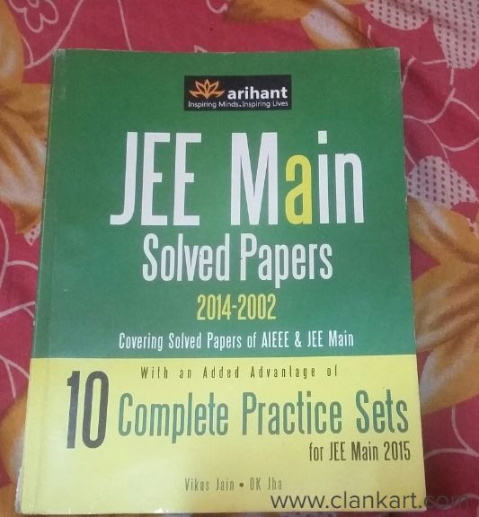 JEE MAIN SOLVED PAPERS