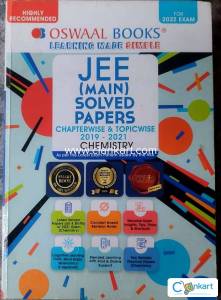 JEE MAIN solved paper Chemistry