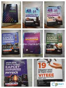 JEE Main/Advanced + EAPCET + VITEEE Books Bundle  Good Condition