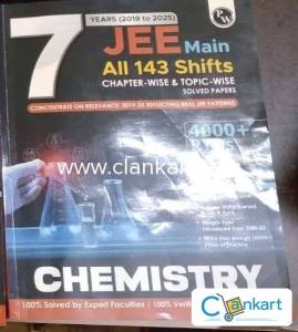 JEE Main 2019-2025 Chemistry PYQs