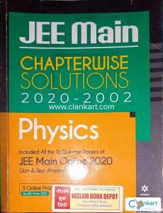 JEE Main Chapterwise solutions 2020-2002