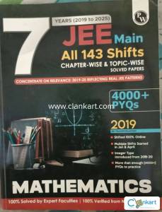 JEE Main Mathematics 7 Years PYQs (20192025)  4000+ Questions