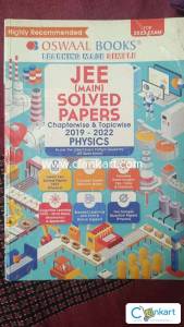 JEE Main Solved Papers Oswaal Complete Set of three (Phy+Chem+Maths)