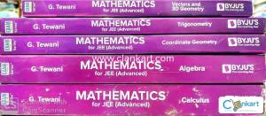 JEE Main & Advance books cengage maths 11 and 12  byjus series