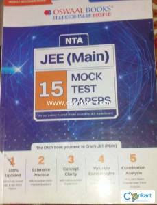 JEE Mains 15 Mock papers OSWAAL